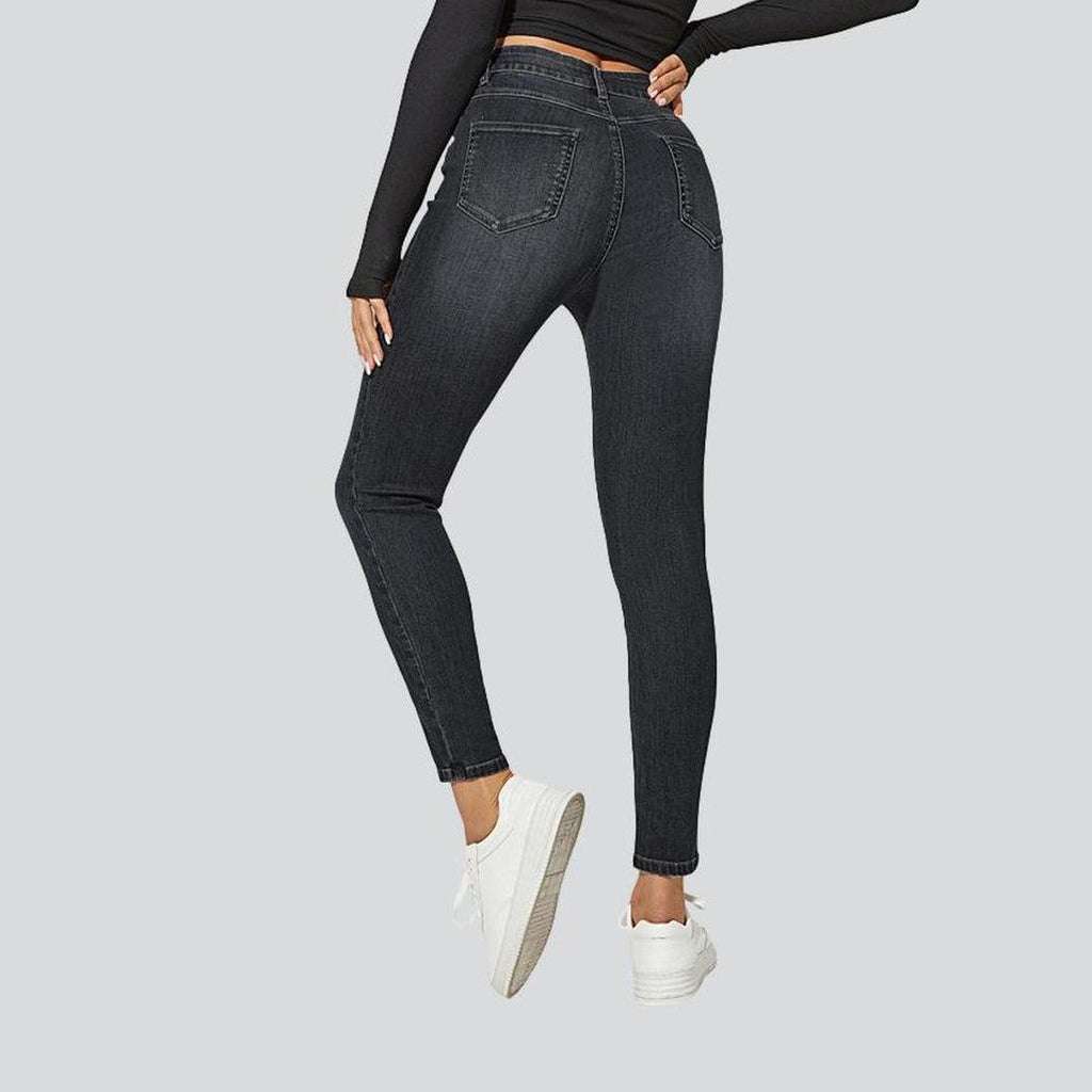 Knöchellange Damen Skinny Jeans