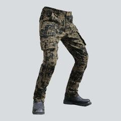 Hochwertige Camouflage-Bikerjeans