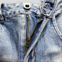 Vintage-Zerrissene Jeans für Herren