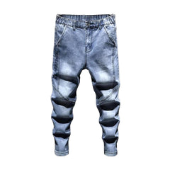 Urban men denim joggers