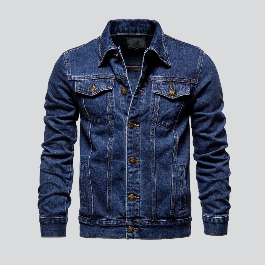 Chaqueta vaquera de camionero para hombre