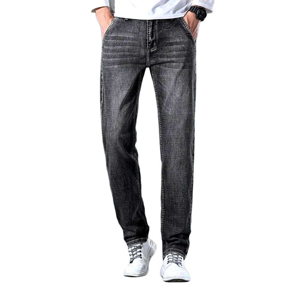 Anti-theft pocket men casual jeans