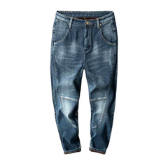 Warm men baggy jeans