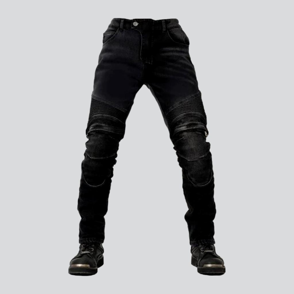 Vaqueros de moto protectores para hombre