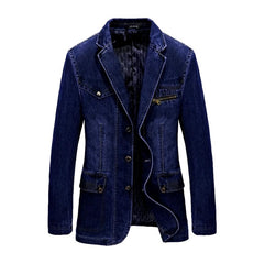 Stylish men denim blazer