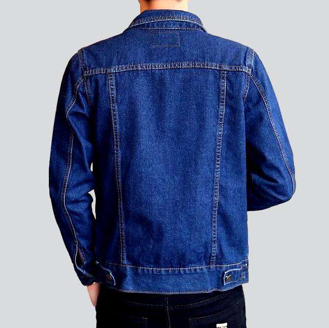 Casual trucker denim jacket