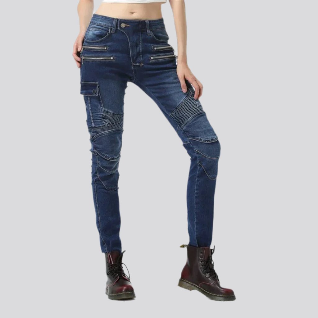 Biker-Schutzjeans für Damen