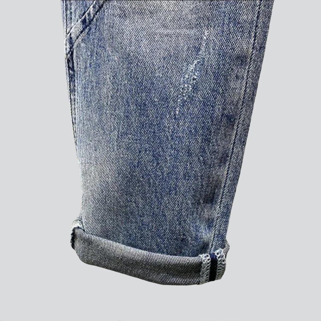 Vintage-Zerrissene Jeans für Herren