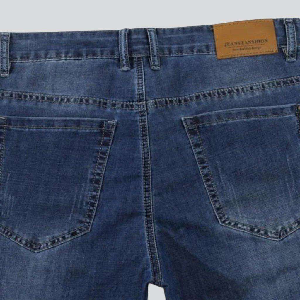 Blue slim men jeans