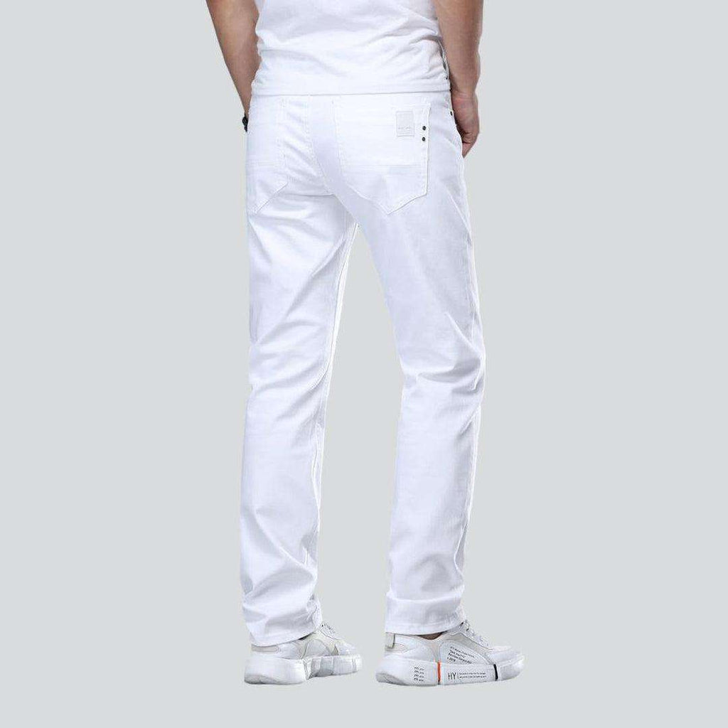 Classic straight jeans for men