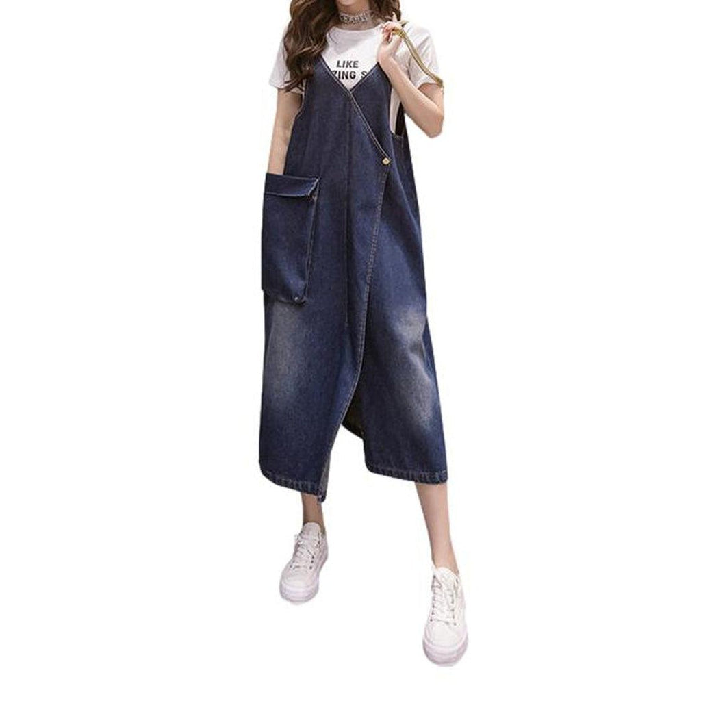 cargo dress for women Women's cargo denim dress – Rae Jeans