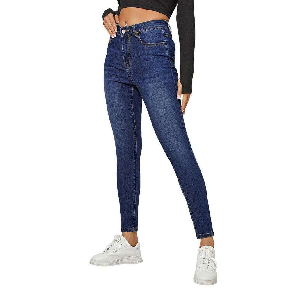 Knöchellange Damen Skinny Jeans