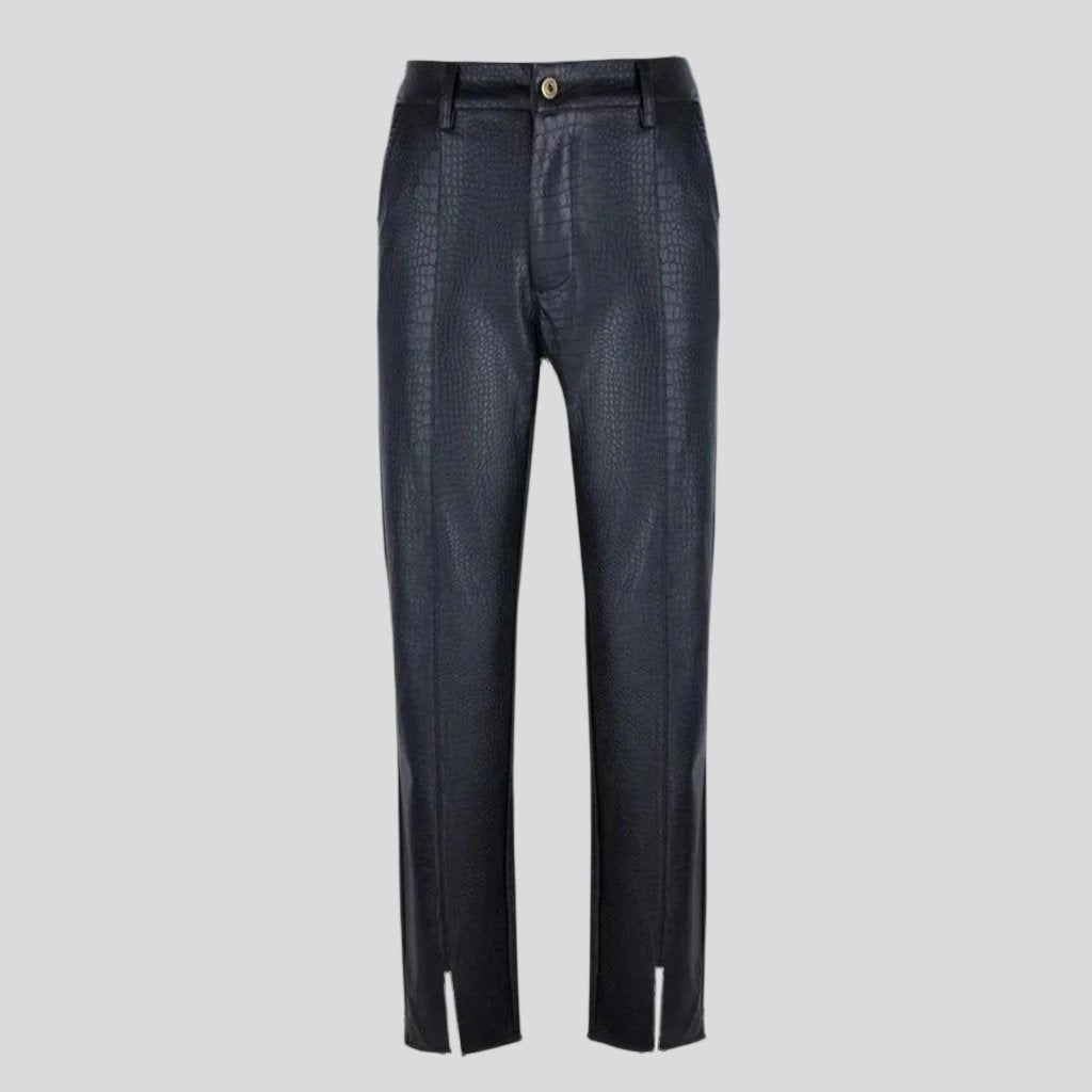 Ornament Stoff Damen Wax Jeans