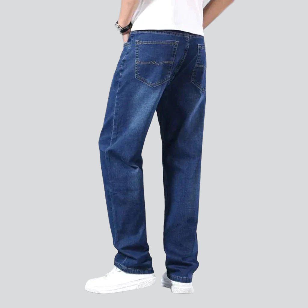 Straight-fit casual jeans for men