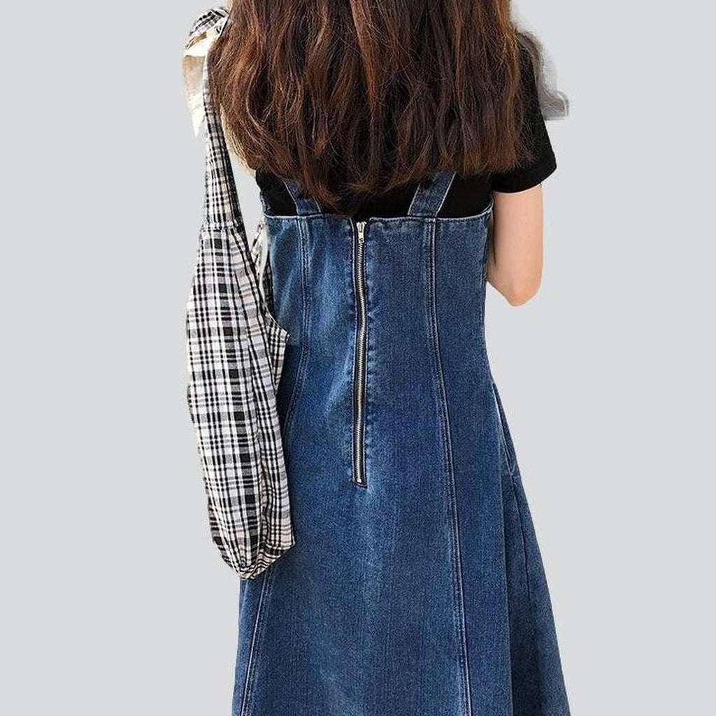 Fit & flare sleeveless denim dress Rae Jeans Fit & flare sleeveless denim dress Rae Jeans
