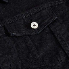 Urban black men denim jacket