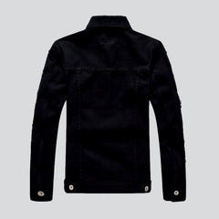 Urban black men denim jacket