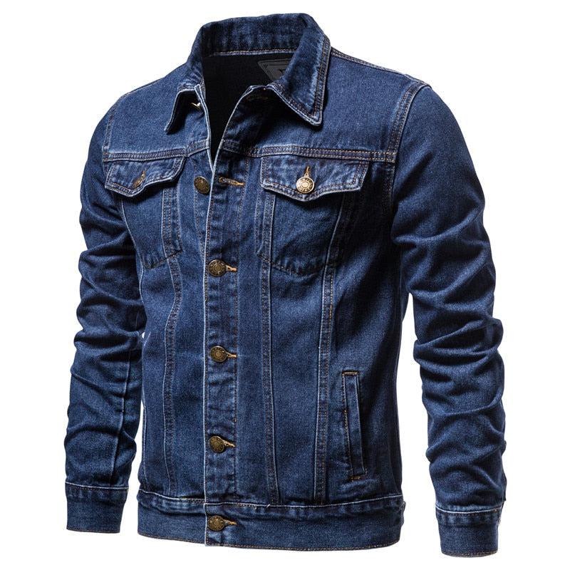 Chaqueta vaquera de camionero para hombre