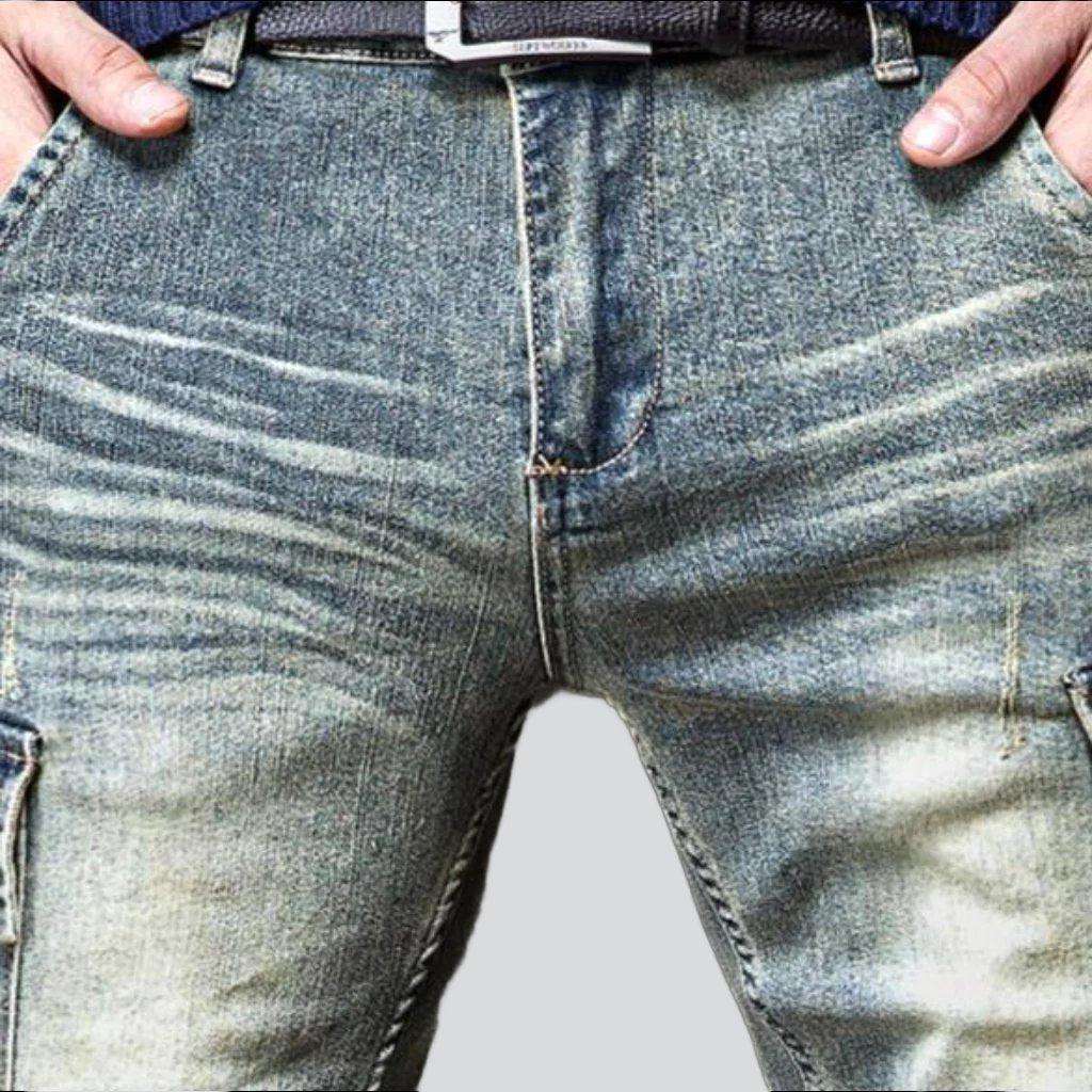 Aged Cargo Jeans für Herren