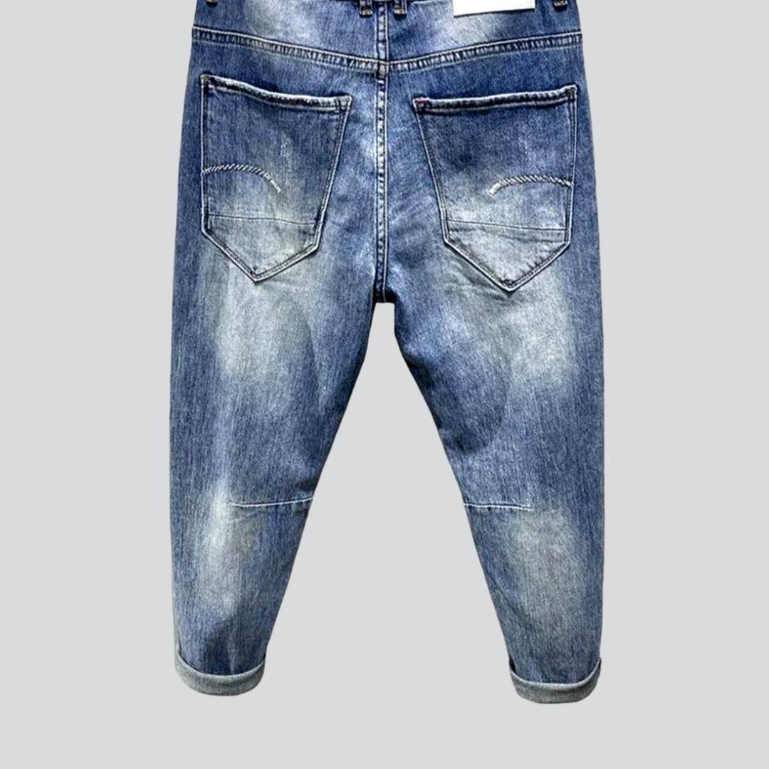 Vintage-Zerrissene Jeans für Herren