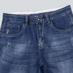 Lässige, schmale Herren-Jeansshorts