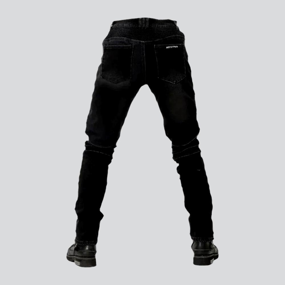 Protective men moto jeans