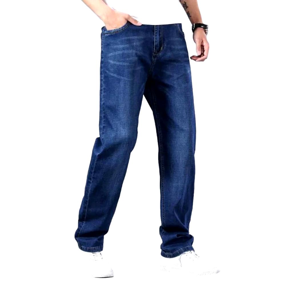 Thin stretch straight men jeans