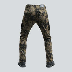 Hochwertige Camouflage-Bikerjeans