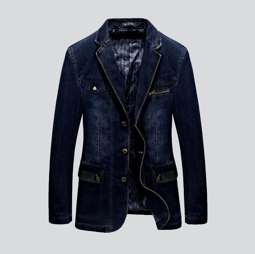 Stylischer Herren Jeansblazer