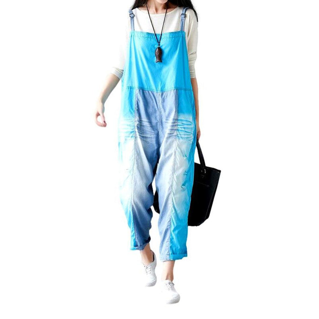 Overall Colorfull Mixed color fabric denim overall – Rae Jeans