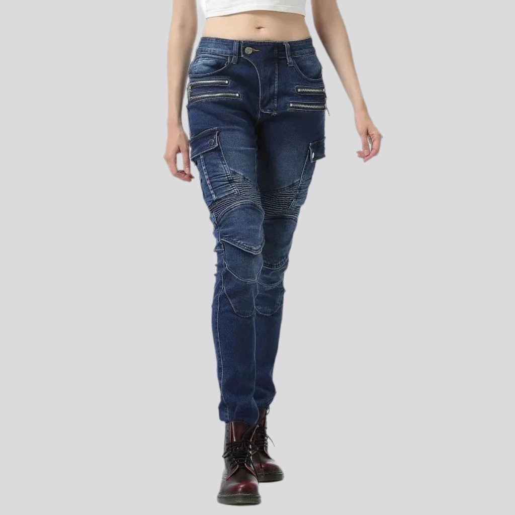 Biker-Schutzjeans für Damen