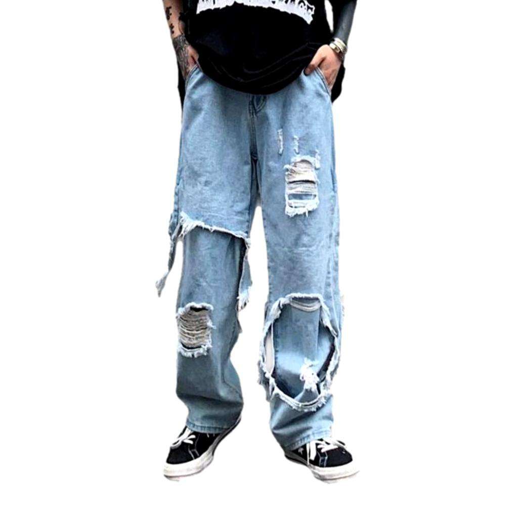 Men distressed jeans