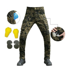 Hochwertige Camouflage-Bikerjeans