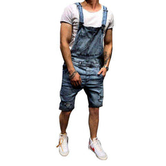 Comfortable men denim romper