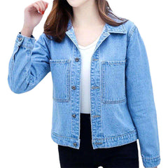 Outerwear y2k women jean jacket