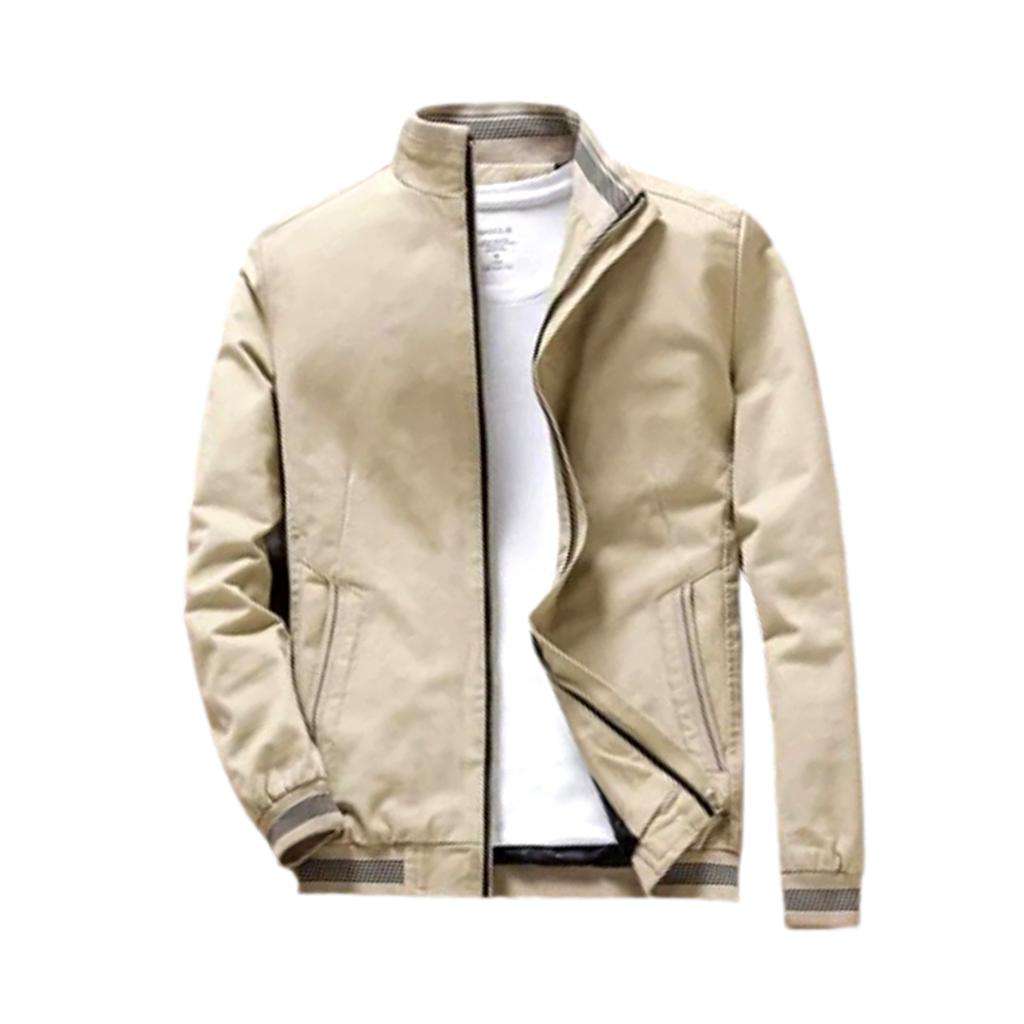 Chaqueta vaquera bomber ajustada para hombre