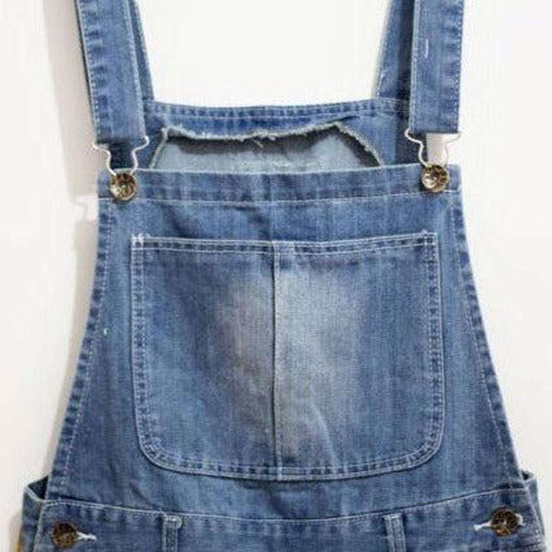 Casual men denim dungaree