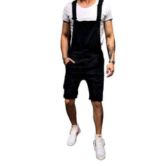 Comfortable men denim romper