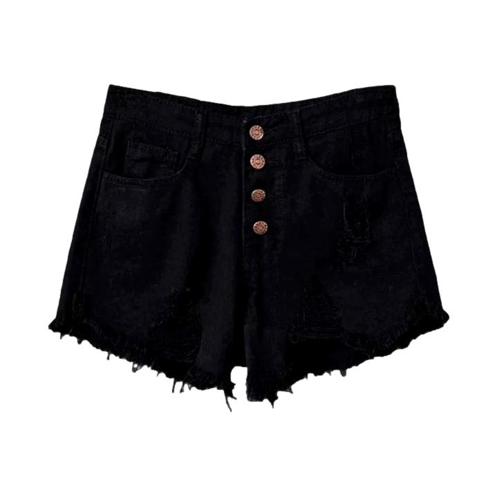 Distressed Urban Damen Jeansshorts