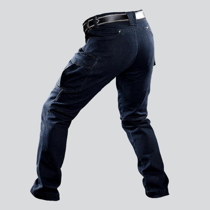 Pantalones vaqueros cargo tácticos para hombre