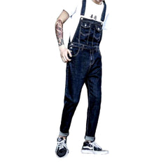 Jeans-Jumpsuit mit zwei Brusttaschen