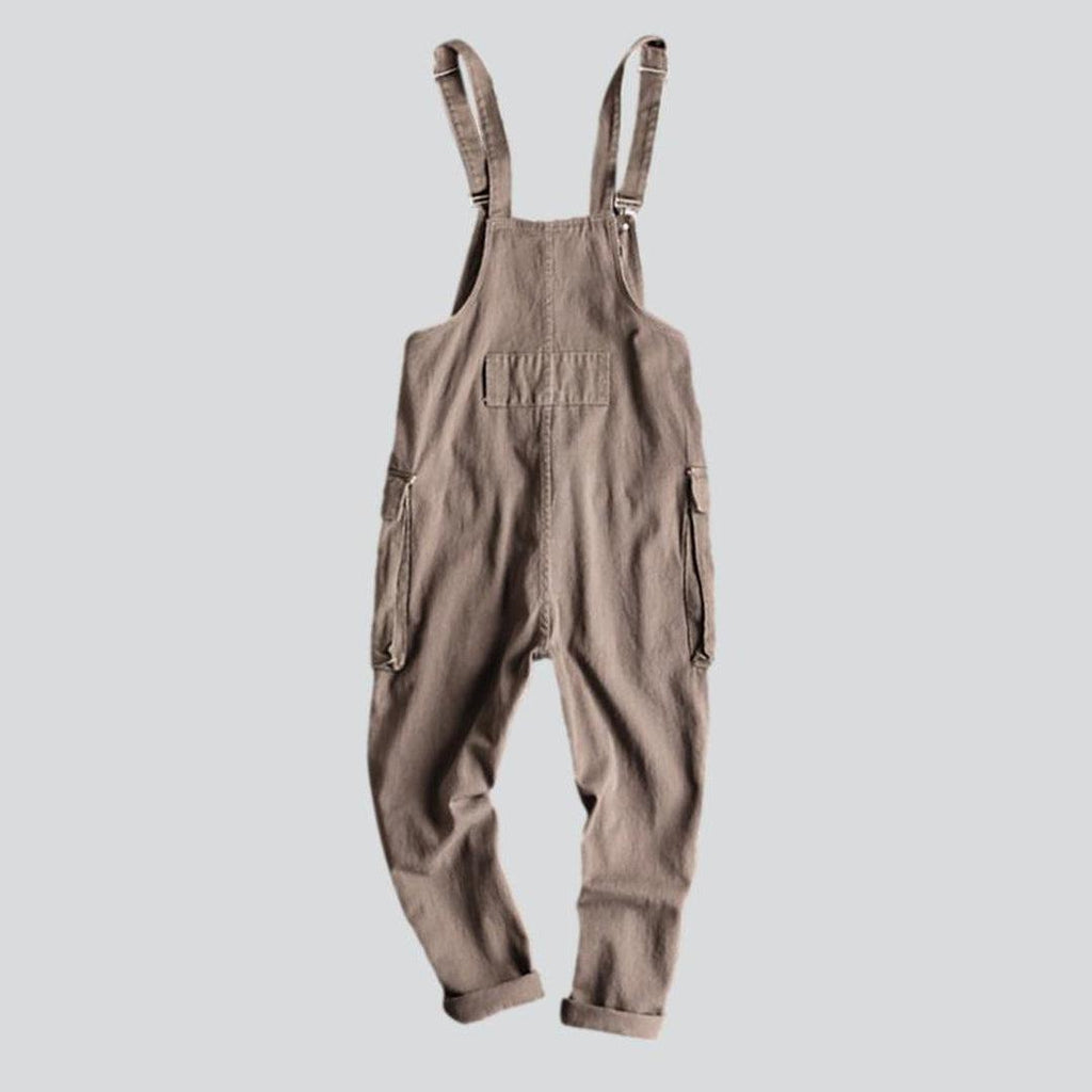 Urban men denim jumpsuit