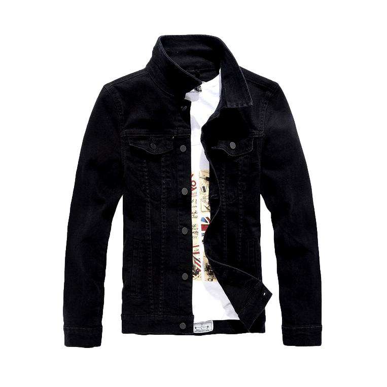 Fancy color men denim jacket