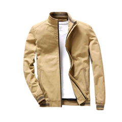 Chaqueta vaquera bomber ajustada para hombre