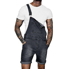 Men denim romper