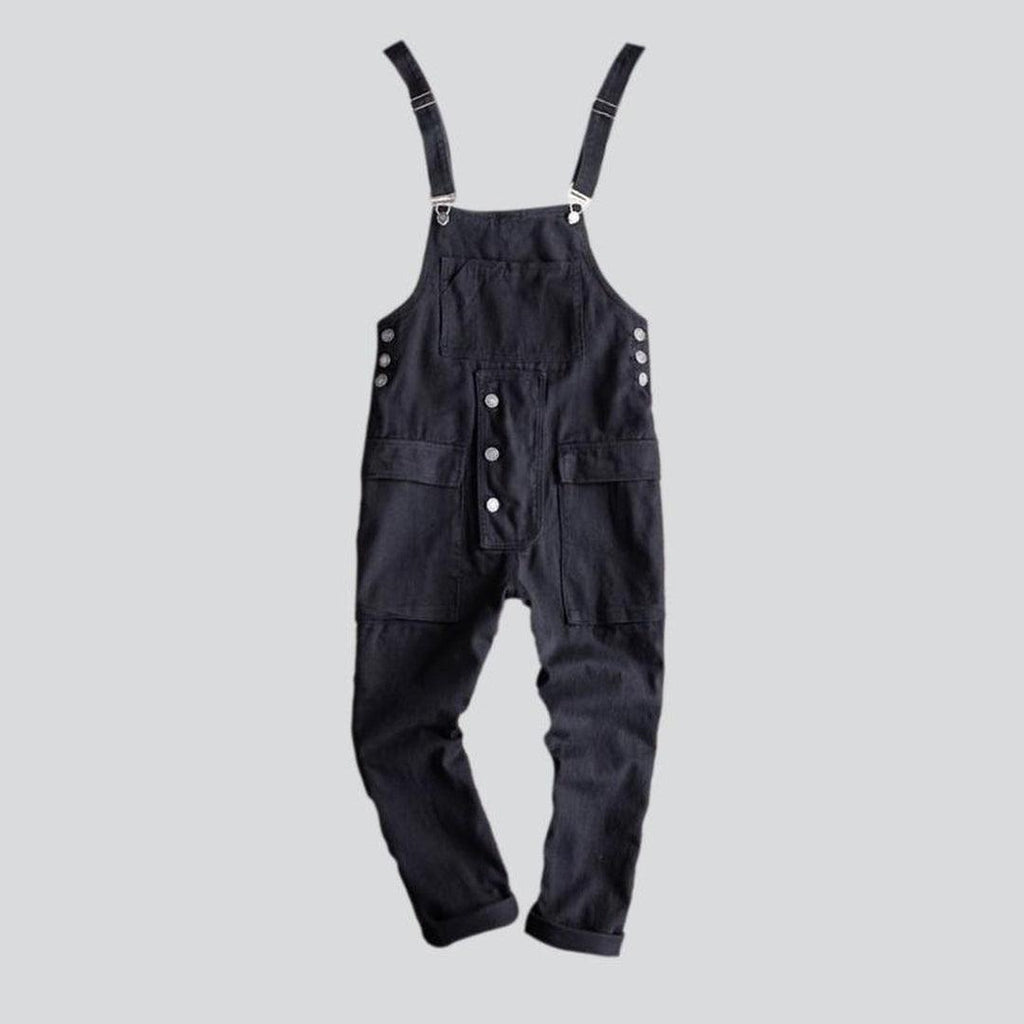 Urban men denim jumpsuit