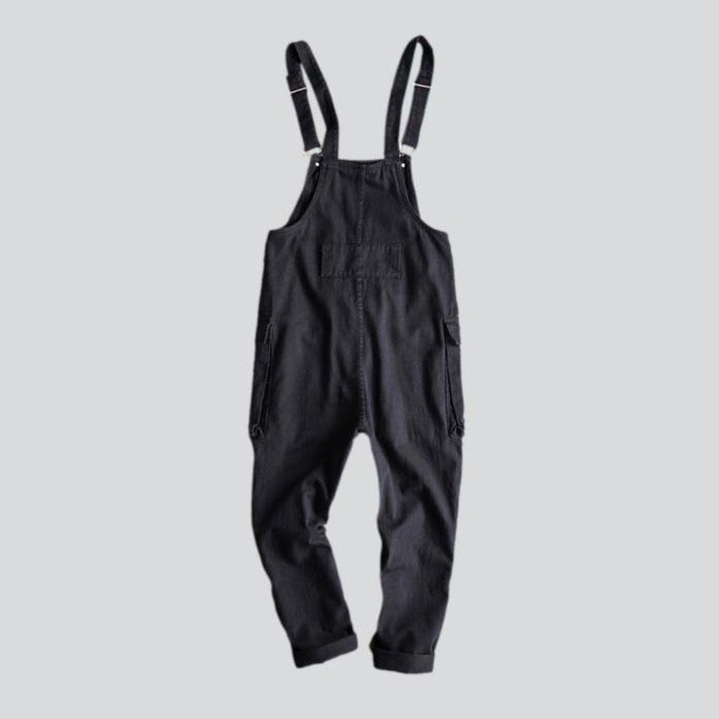 Urban men denim jumpsuit