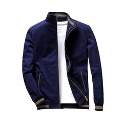 Chaqueta vaquera bomber ajustada para hombre