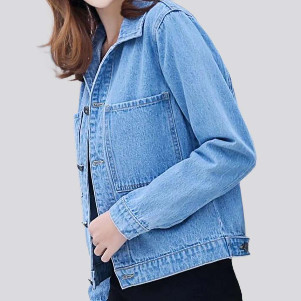 Outerwear y2k women jean jacket