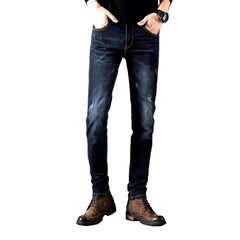 Whiskered skinny men jeans